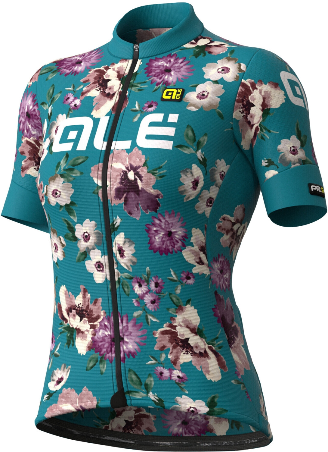Alé Cycling PRR Fiori Short Sleeve Shirt Women (2021) green