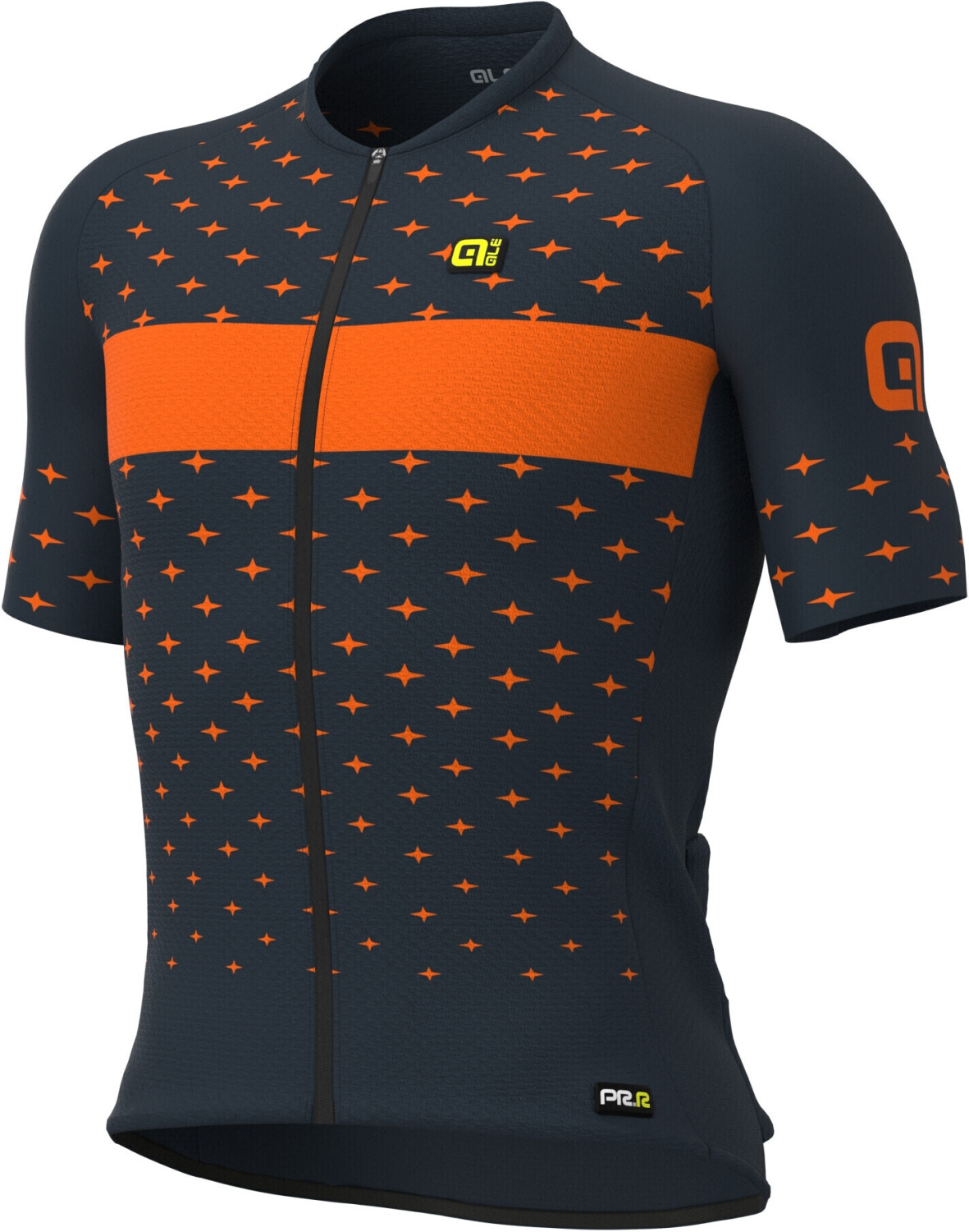 Alé Cycling PRR Stars Short Sleeve Shirt Men (2021) grey/orange