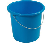 Faltbarer Putzeimer 10L Eimer Wassereimer-Haushaltseimer-Wischeimer Silikon Blau 