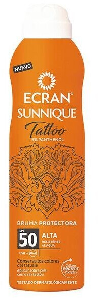 Ecran Sunnique tattoo Spf50 (250 ml)