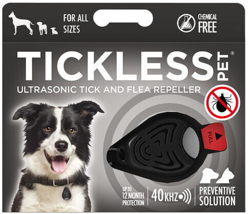 Tickless Pet noir