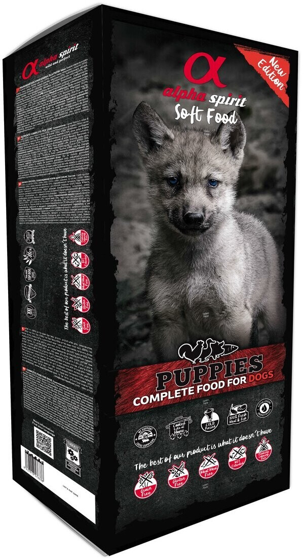 Alpha Spirit Dog Complete Food Puppies 9kg