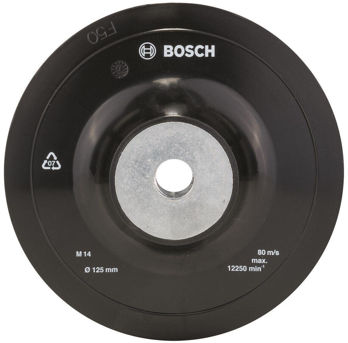 Photos - Abrasive Wheel / Belt Bosch Schleifteller 125 mm  (2609256257)
