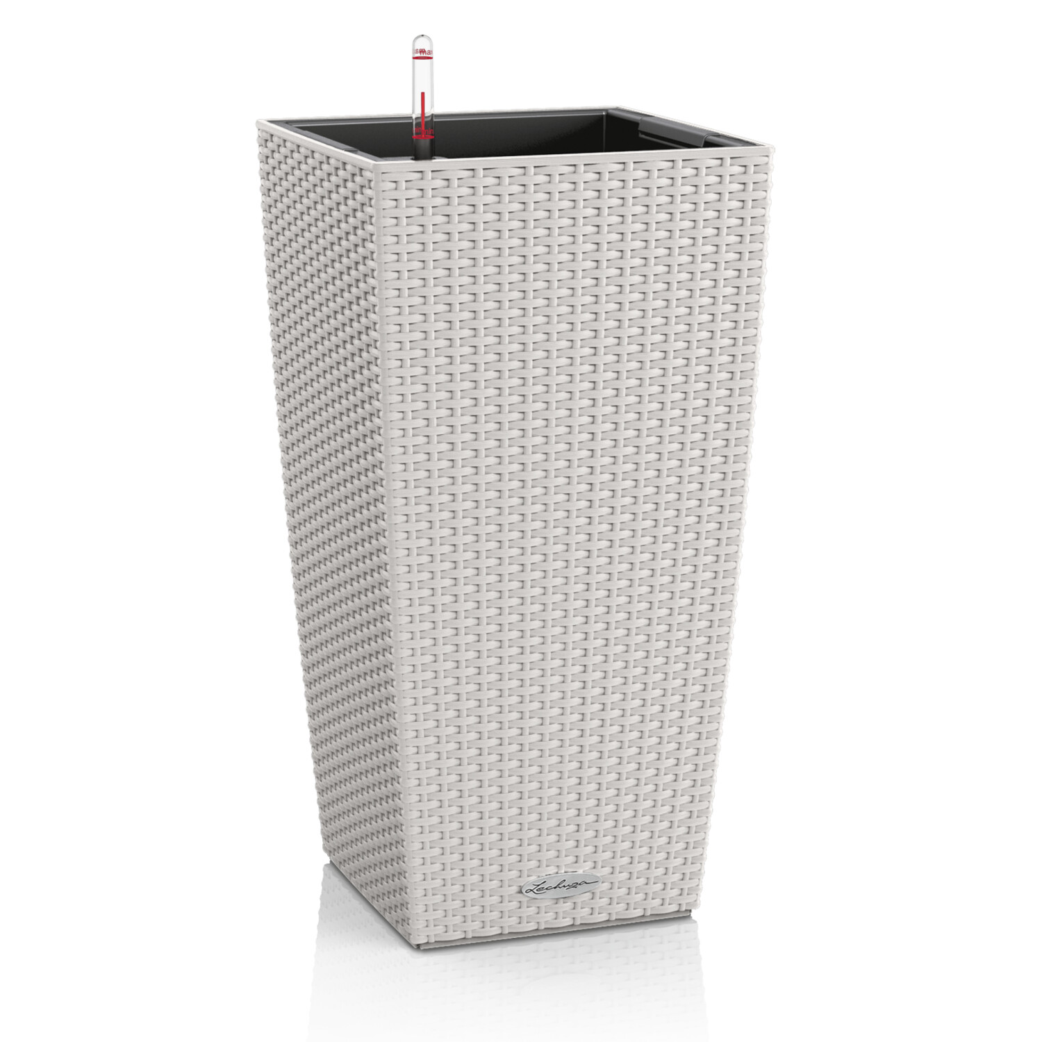 Lechuza Cubico Cottage 30 All-in-One Set light grey