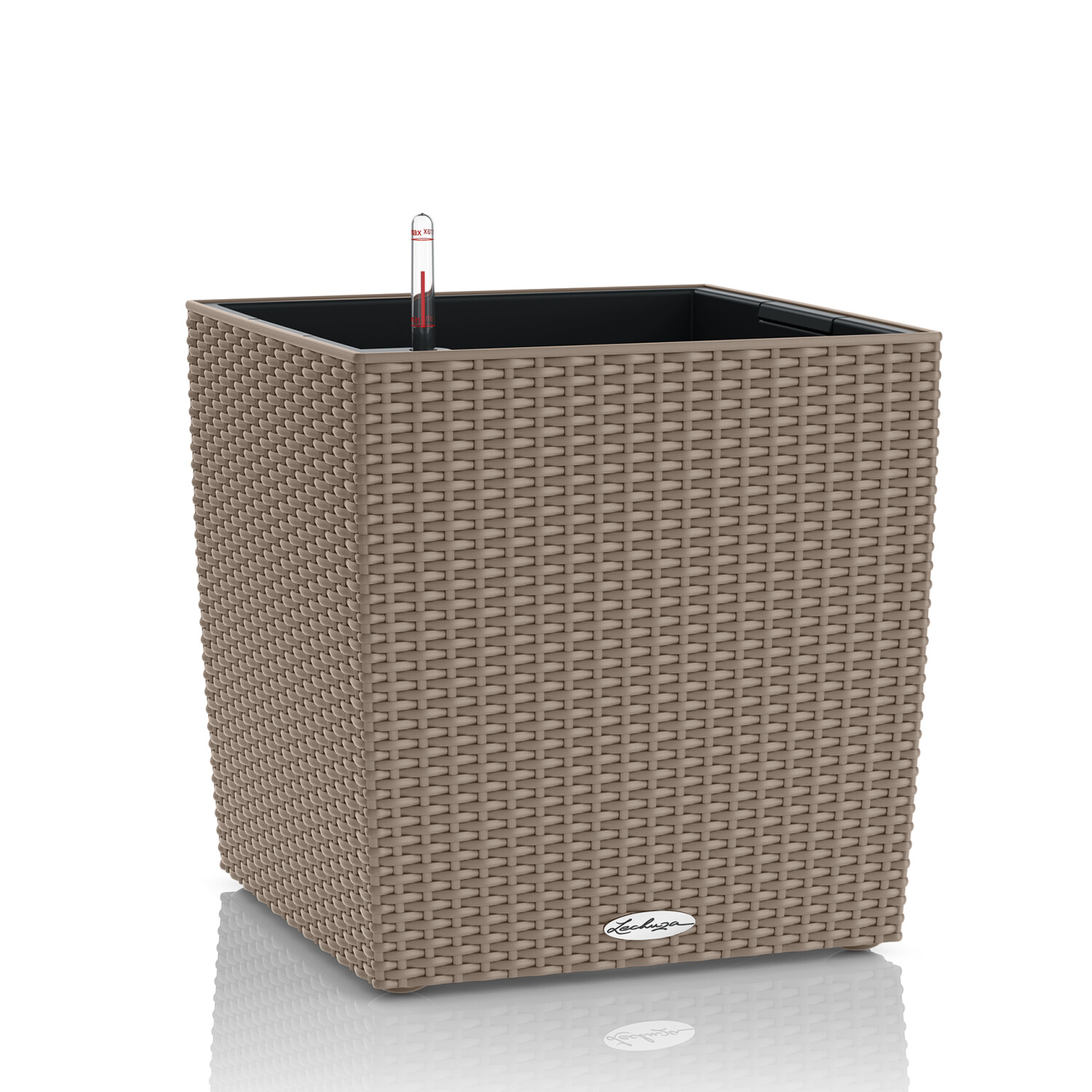 Lechuza Cube Cottage 50 All-in-One Set sand