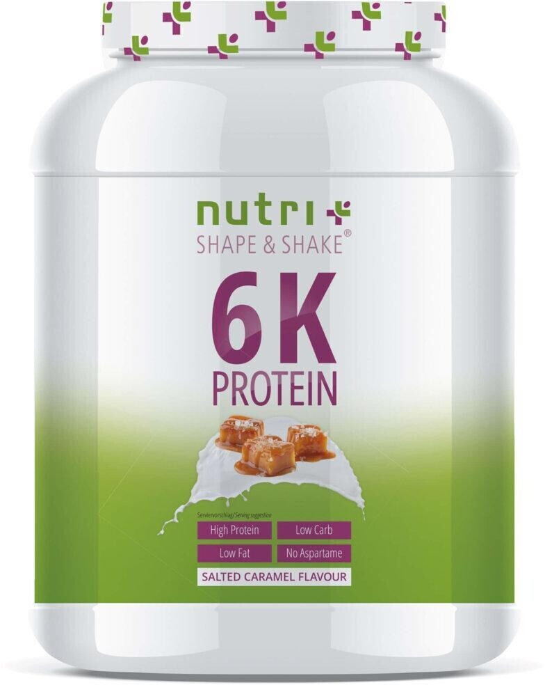 Nutri-Plus Vegan 6K Protein 1000g Salted Caramel