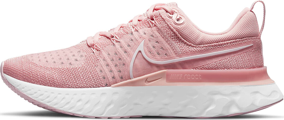 Nike flyknit react pink top
