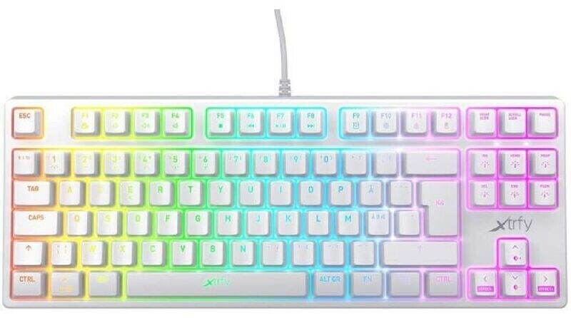 Xtrfy K4 TKL RGB White Edition (FR)