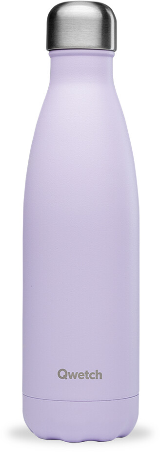 Qwetch Bouteille Isotherme Pastel 500ml Violet