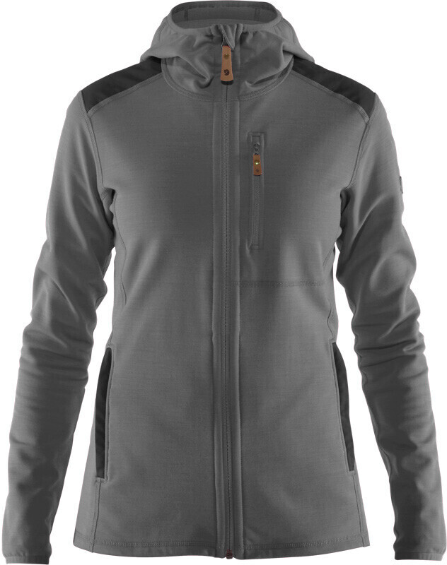 Fjällräven Keb Fleece Hoodie W grey/dark grey