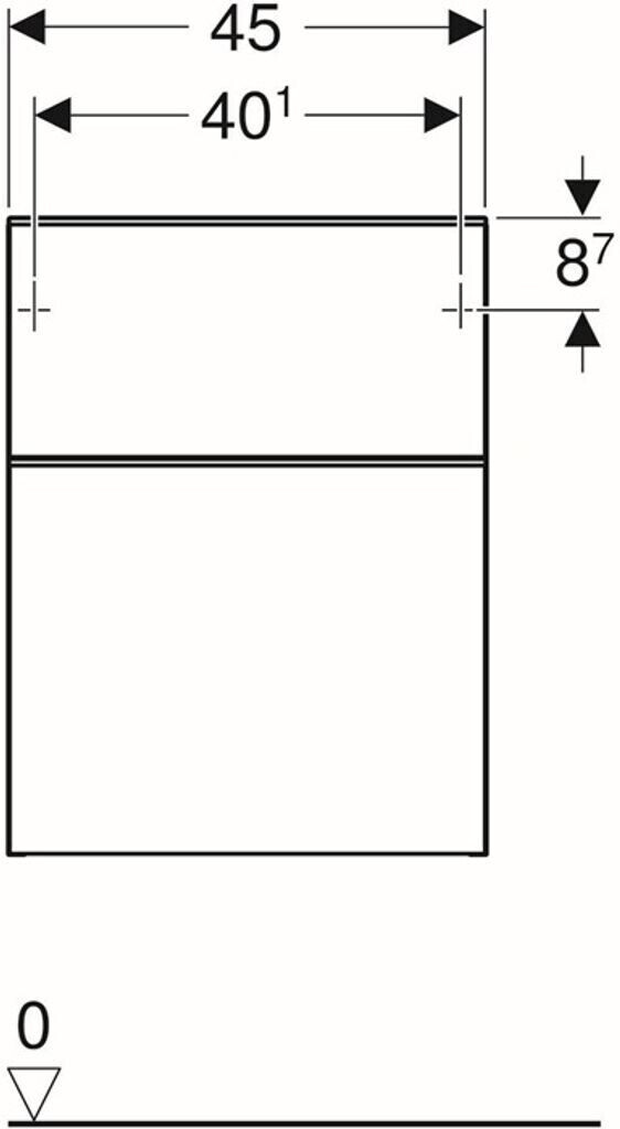 Geberit Smyle Square 45 x 60 x 47 cm (500.357.JR.1)