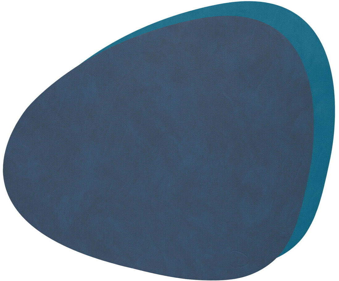 LINDDNA Curve double L reversible blue/petrol