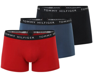 Tommy Hilfiger Logo Waistband Trunks 3-Pack UM0UM02203 Blues Mens Underwear