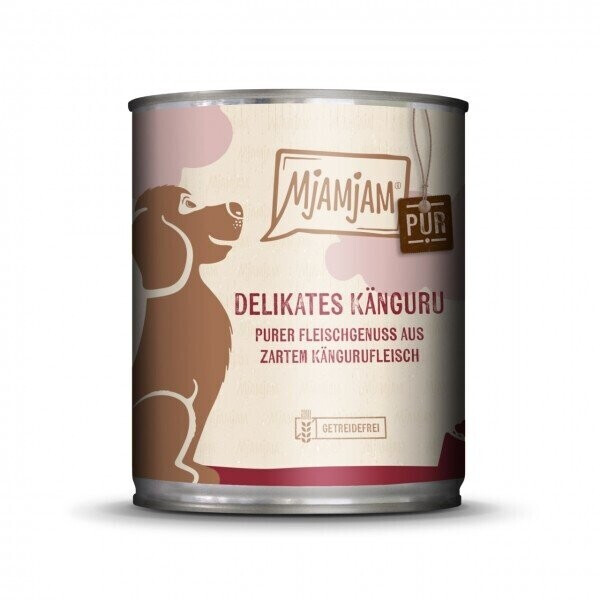 MjAMjAM Dog Delicious Kangaroo Pure 800g