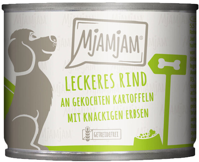 Mjamjam Dog Food Beef