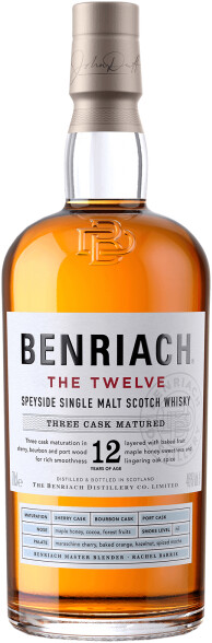 Benriach THE TWELVE Single Malt Whisky Three Cask Matured 0,7l 46%