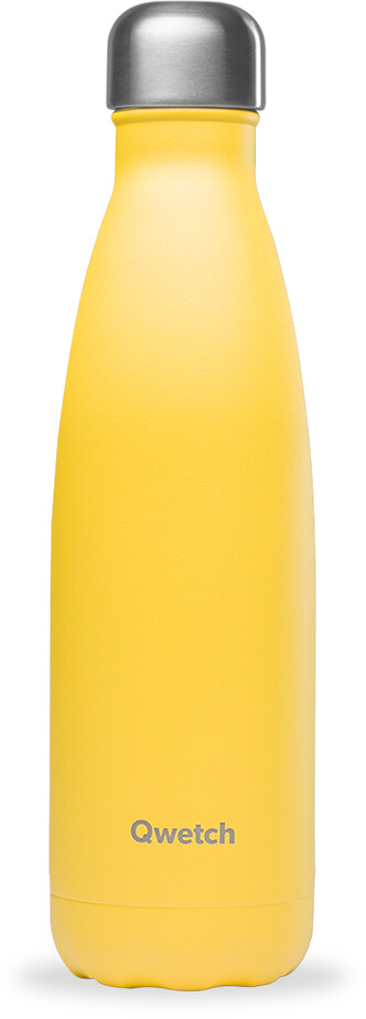 Qwetch Bouteille Isotherme POP 500ml Jaune