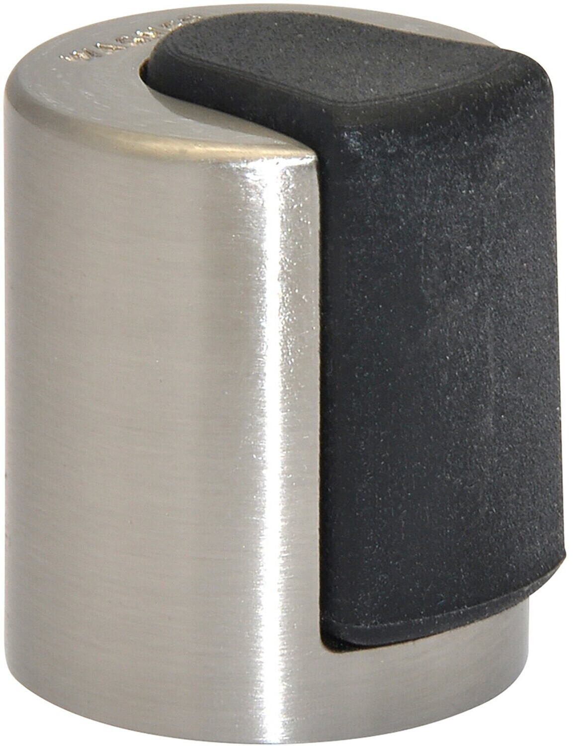 Wagner Door stop with screw, stainless steel look Ø 25 mm