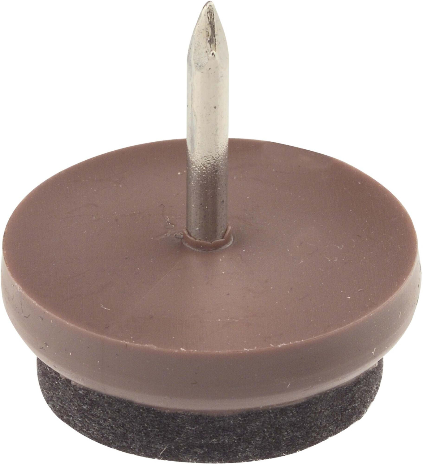 E/D/E Felt gliders brown 31mm