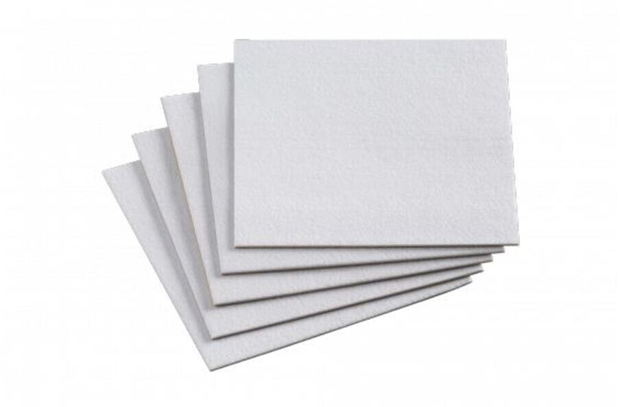 Meister Felt gliders 0645546, 200 x 200mm, white, self-adhesive, 5 pieces