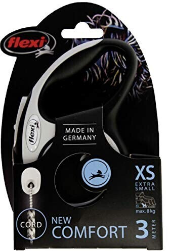 Flexi Laisse enrouleur pour chien XS 3m Black Flexi Laisse enrouleur pour chien XS 3m Black