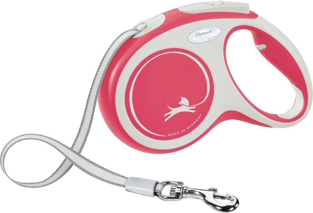 Flexi New Comfort Tape M 5m Red/White