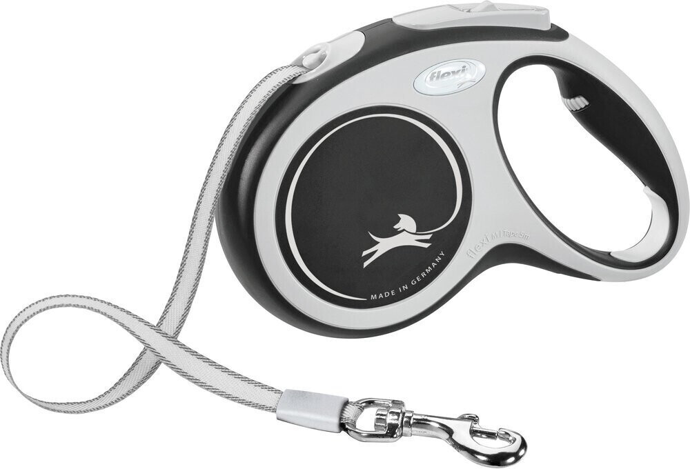 Flexi New Comfort Tape M 5m Black/Grey