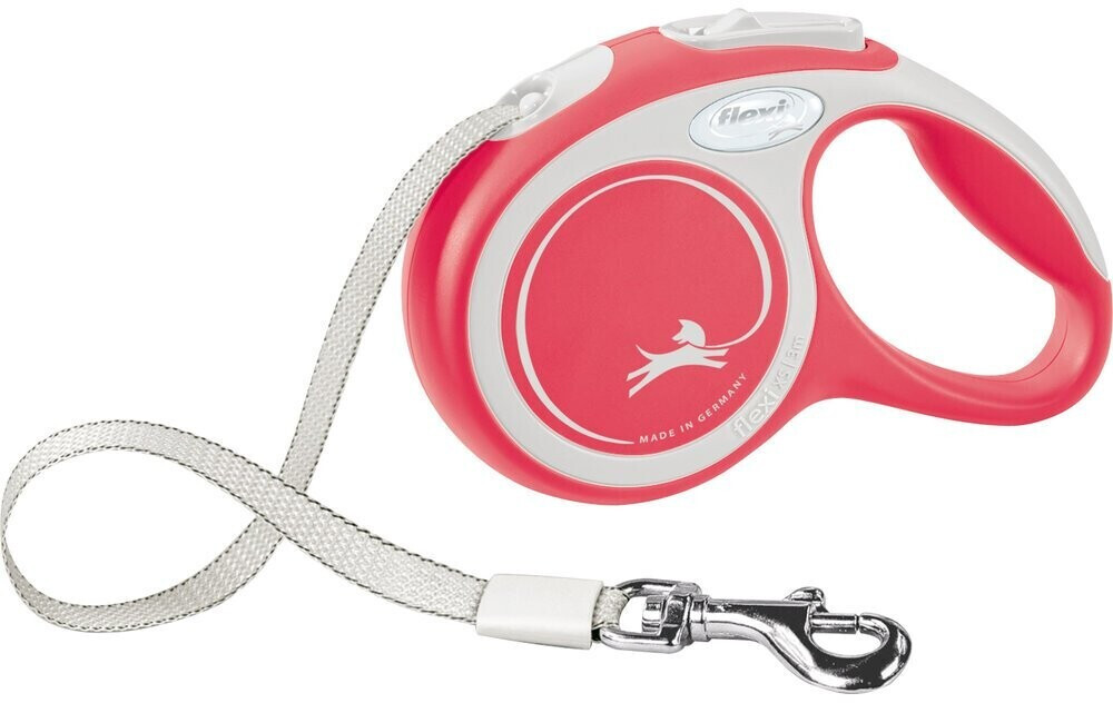 Flexi New Comfort Tape XS 3m Red/White
