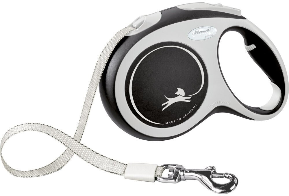 Flexi New Comfort Tape L 5m Black/Grey