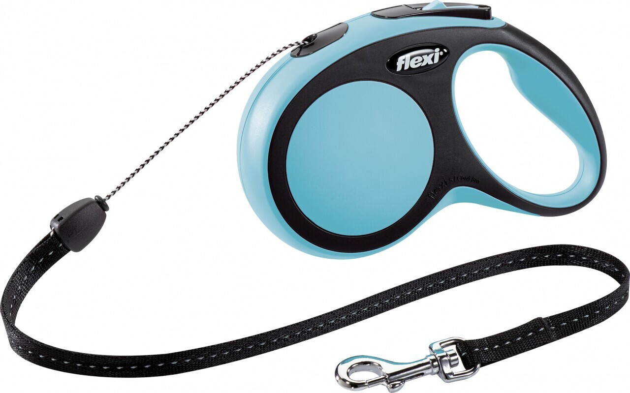 Flexi New Comfort Cord S 8m Blue/Black