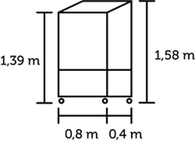 Juliana MiniGewächshaus 0,32 m² ab 519,39 € (August 2024 Preise