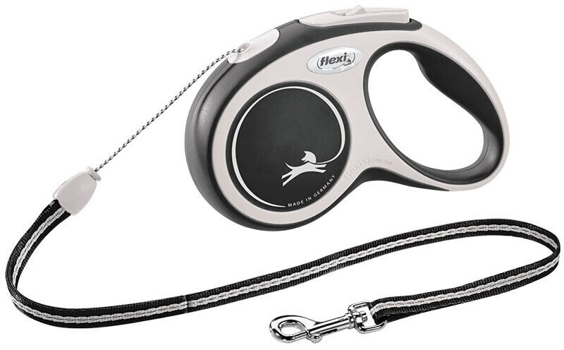 Flexi New Comfort Cord S 5m Black/White
