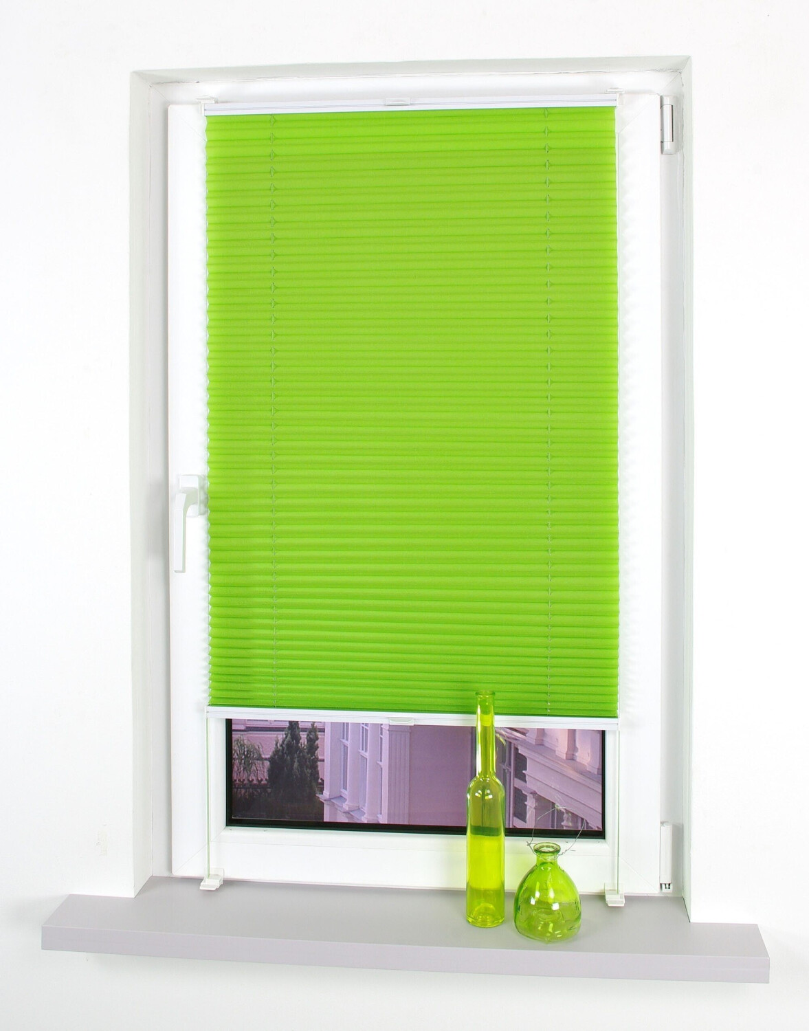 Liedeco Klemmfix Plissee YOUNG Preisvergleich COLOURS grün bei ab € 20,95 | 80x150cm