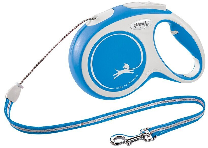 Flexi New Comfort Cord M 8m Blue/White