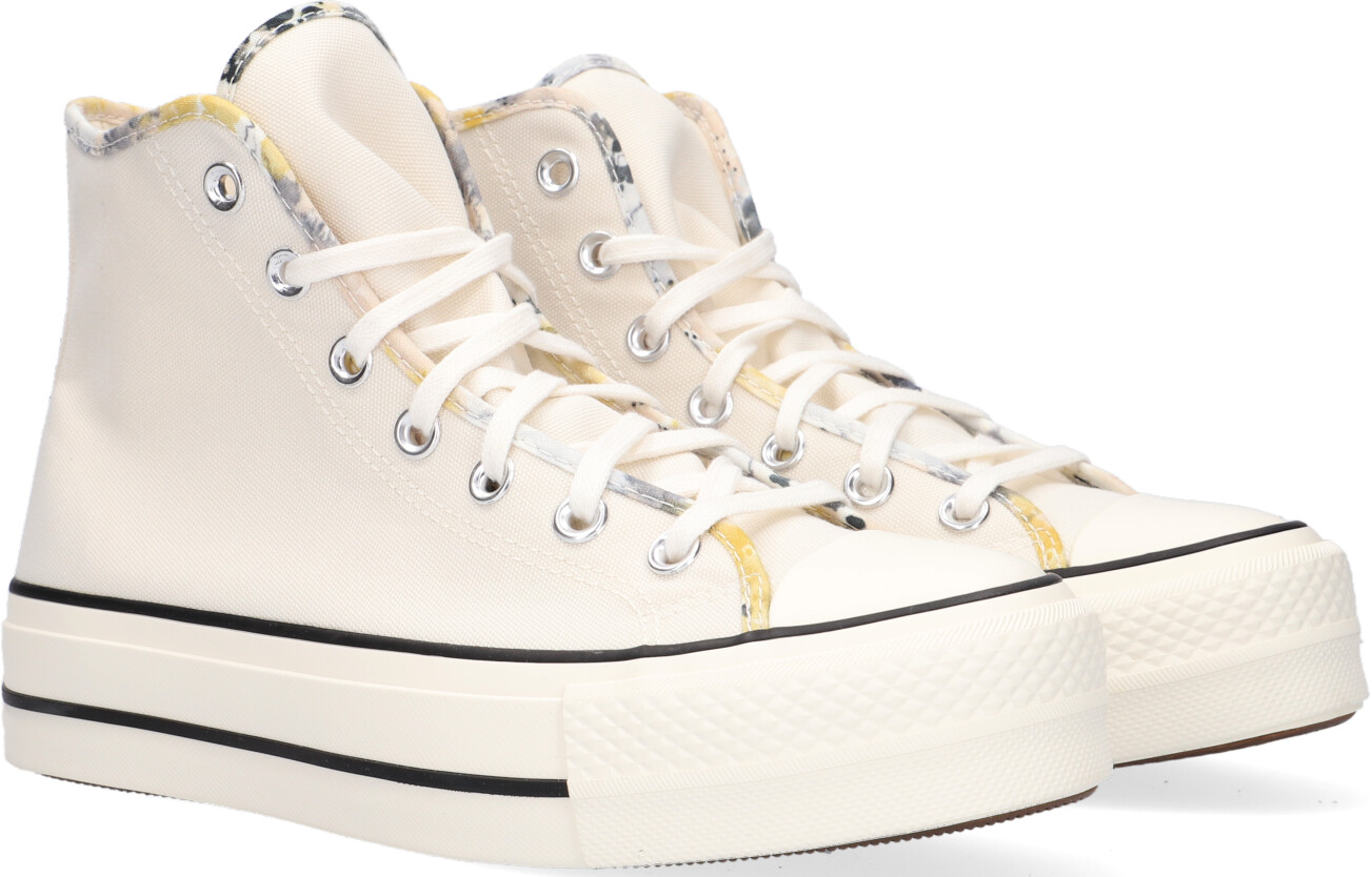 tan high top converse platform