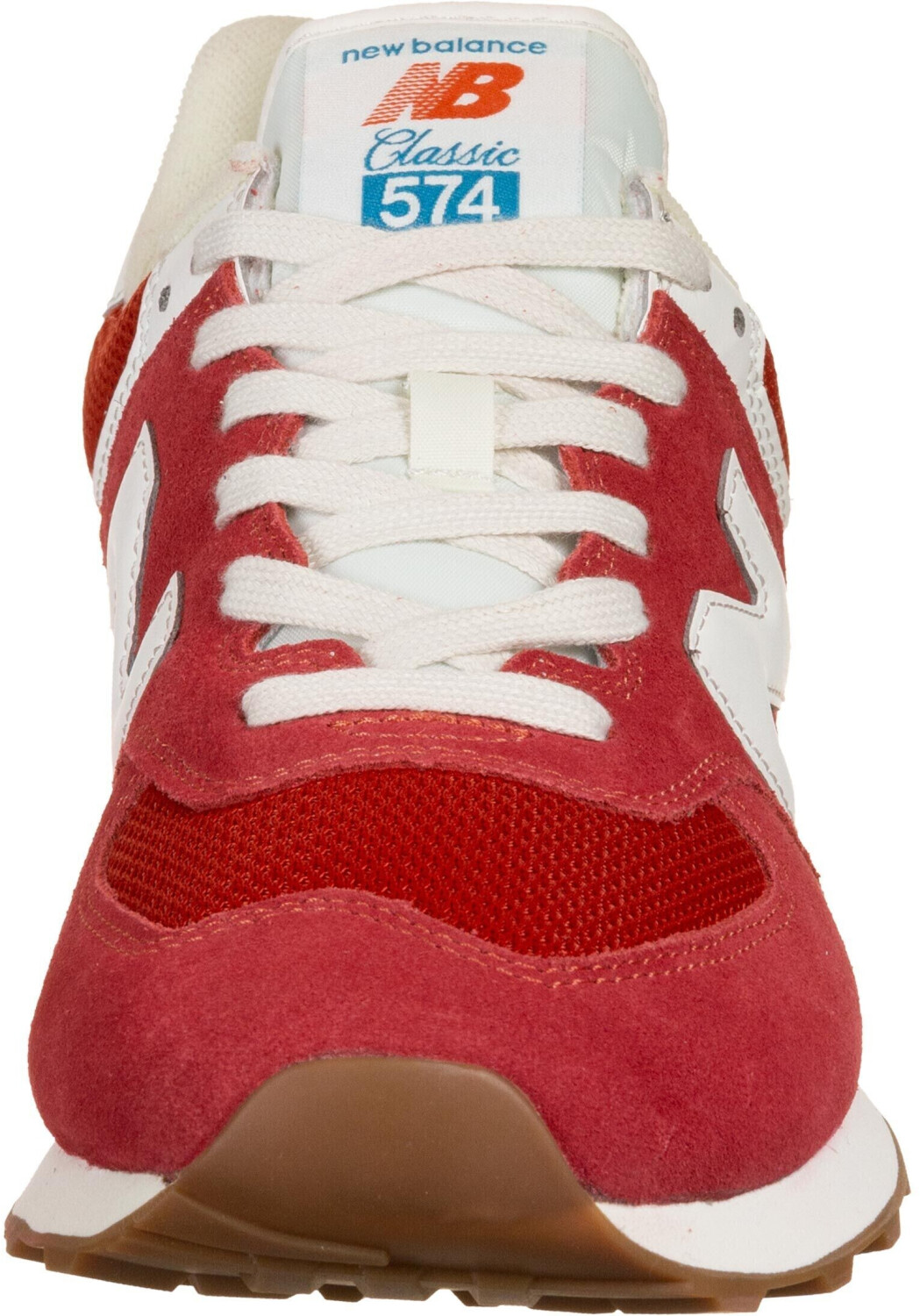 New balance 574 top red blue yellow
