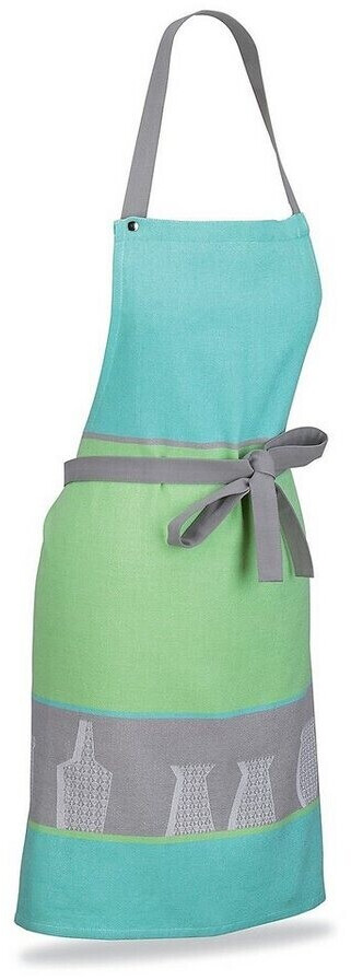 Kela Apron Carla bottle motif cotton (80 x 67 cm)