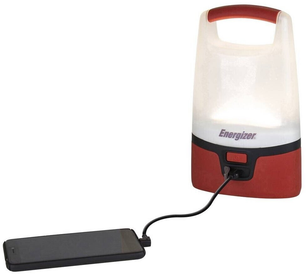 Lanterne de camping Energizer E301315801 360° LED 500 lm à pile(s)  rouge/noir - Conrad Electronic France