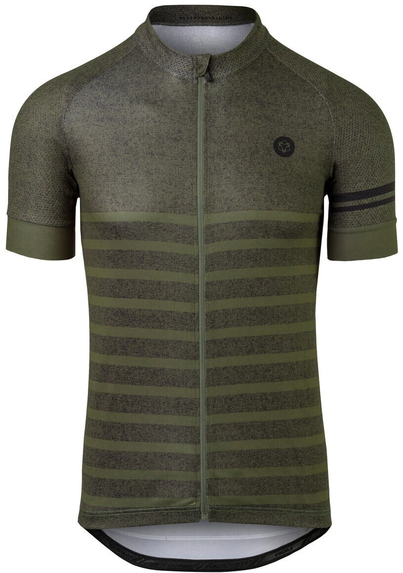 AGU Essential Melange Short Sleeve Shirt Men's (2021) army green