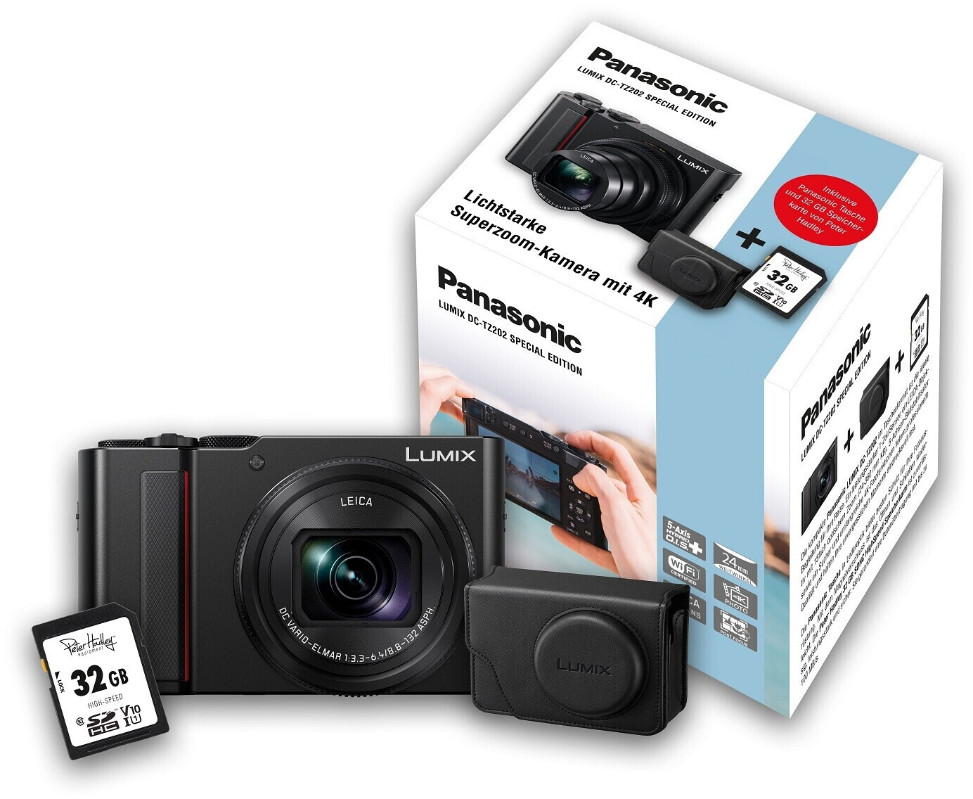 Panasonic Lumix DCTZ202 Special Edition schwarz ab 659,00