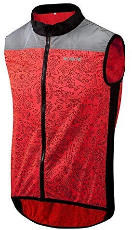 Wowow Raceviz Rebel Jacket fluo red