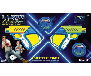 Pistolet Laser - Laser Game - LAZER M.A.D - kit Advance Battle Ops Lazer  Mad : King Jouet, Nerf et jeux de tirs Lazer Mad - Jeux d'extérieur