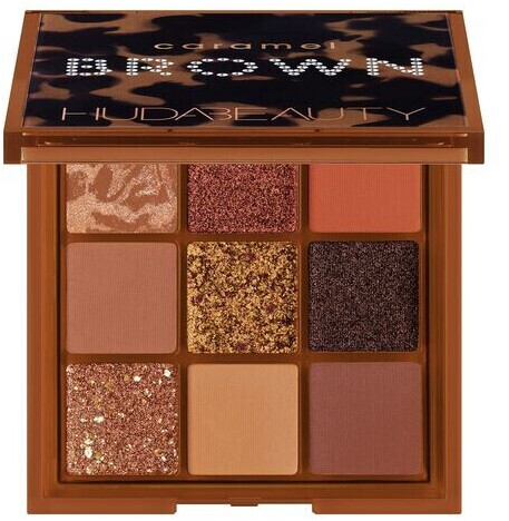 Huda Beauty Nude Obsessions Eyeshadow Palette Brown Caramel