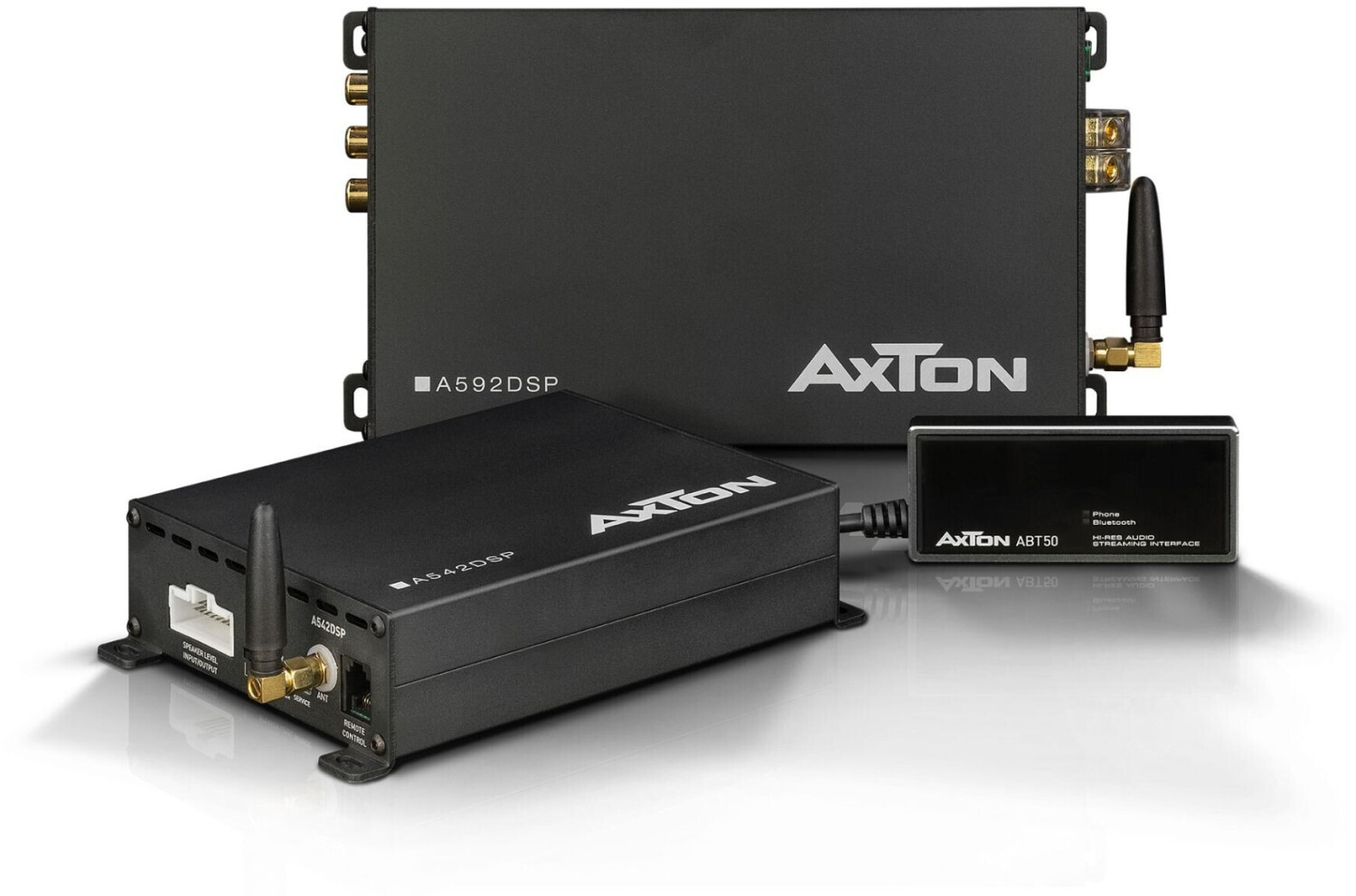 Axton A542DSP Plug & Play DSP-Verstärker mit Bluetooth Audio