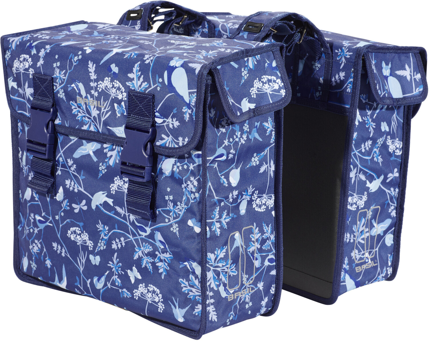 Basil Wanderlust Double Bag indigo