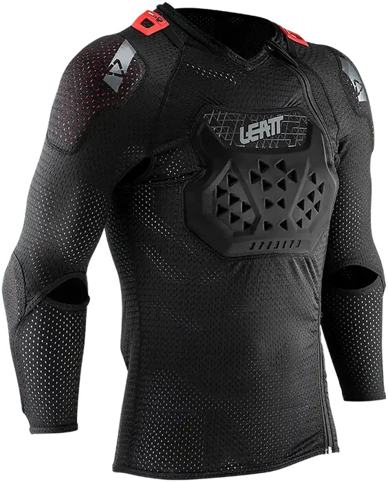 Photos - Motorcycle Clothing Leatt AirFlex Stealth Body Protector Black 