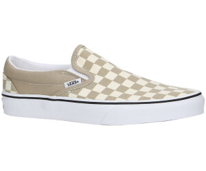 vans beige checkerboard