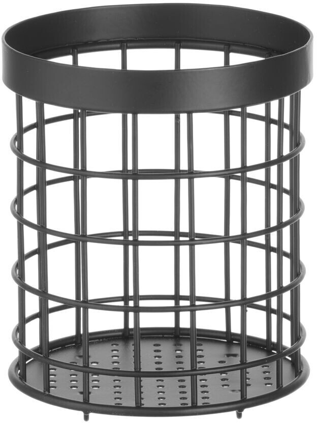 Hendi Stainless Steel Replacement Cutlery Basket round 120 x 150 mm black
