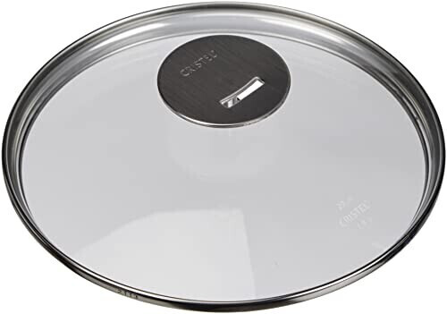 Cristel Couvercle en verre bombé Platine - Mutine 20cm
