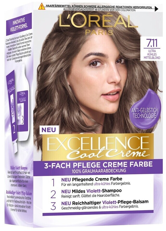 L'Oréal Excellence Cool Creme 7.11